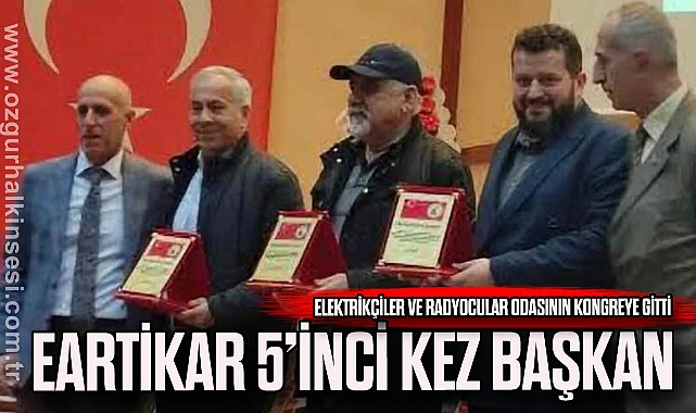 ARTİKAR 5’İNCİ KEZ BAŞKAN