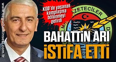 BAHATTİN ARI İSTİFA ETTİ