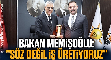 Bakan Memişoğlu: 