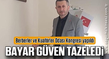 Bayar Güven Tazeledi