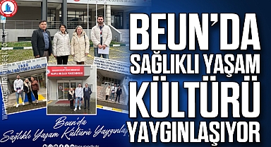 BEUN’da sağlıklı yaşam kültürü yaygınlaşıyor