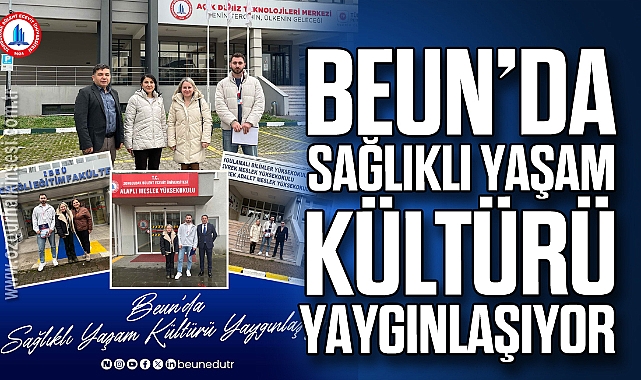 BEUN’da sağlıklı yaşam kültürü yaygınlaşıyor