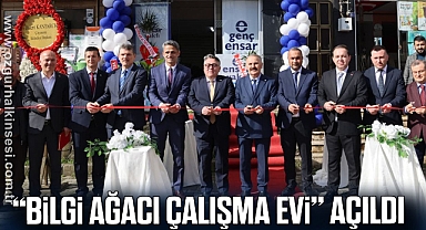 “Bilgi Ağacı Çalışma Evi” açıldı