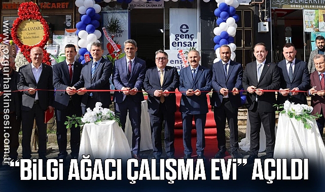 “Bilgi Ağacı Çalışma Evi” açıldı
