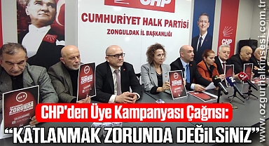 CHP'den Üye Kampanyası Çağrısı: 