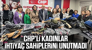 CHP'li Kadınlar ihtiyaç Sahiplerini Unutmadı