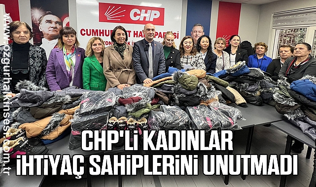 CHP'li Kadınlar ihtiyaç Sahiplerini Unutmadı