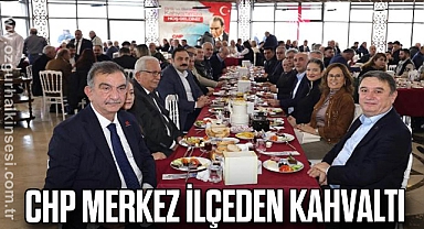 CHP MERKEZ İLÇEDEN KAHVALTI