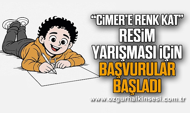 “CİMER’e Renk Kat” Resim Yarışması İçin Başvurular Başladı