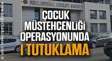  Çocuk müstehcenliği operasyonunda 1 tutuklama