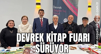 DEVREK KİTAP FUARI SÜRÜYOR