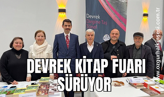 DEVREK KİTAP FUARI SÜRÜYOR