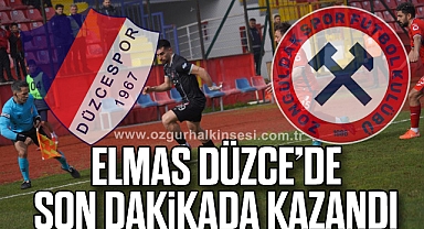 Elmas Düzce'de son dakikada kazandı