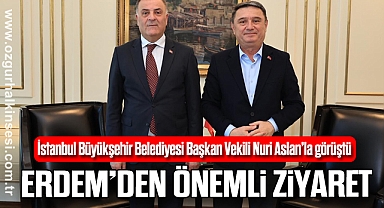 ERDEM’DEN ÖNEMLİ ZİYARET