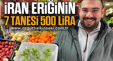 İRAN ERİĞİNİN 7 TANESİ 500 LİRA