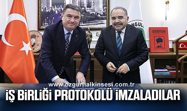 İş Birliği Protokolü İmzaladılar