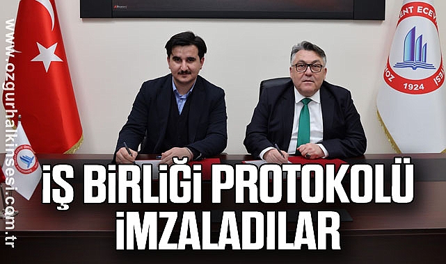İş Birliği Protokolü İmzaladılar