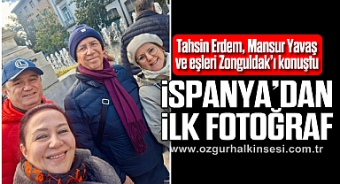 İSPANYA’DAN İLK FOTOĞRAF