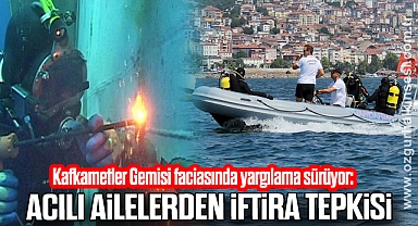 Kafkametler Gemisi faciasında yargılama sürüyor: Acılı ailelerden iftira tepkisi