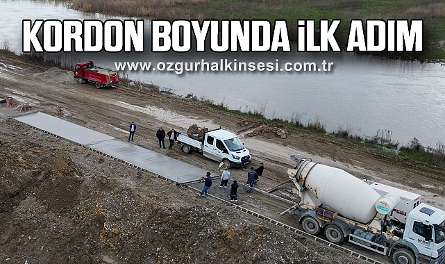 Kordon boyunda ilk adım