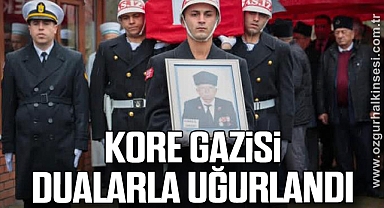 KORE GAZİSİ DUALARLA UĞURLANDI