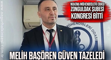 MELİH BAŞÖREN GÜVEN TAZELEDİ