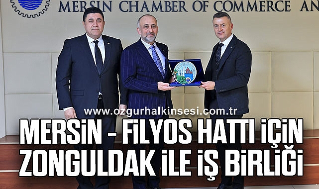 Mersin - Filyos hattı için Zonguldak ile iş birliği
