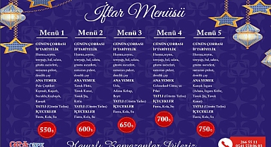 Ora Cafe’de Ramazan’a Özel İftar Menüsü