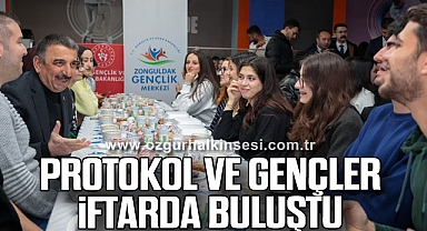 Protokol ve Gençler İftarda Buluştu