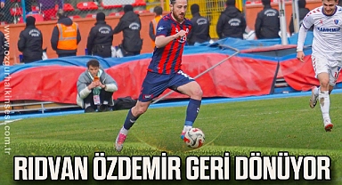 Rıdvan Özdemir geri dönüyor