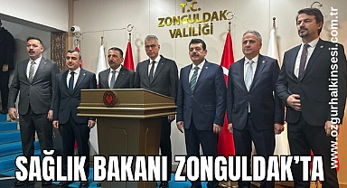 SAĞLIK BAKANI ZONGULDAK'TA