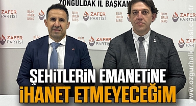 “ŞEHİTLERİN EMANETİNE İHANET ETMEYECEĞİM” 