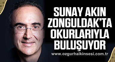 Sunay Akın Zonguldak'ta Okurlarıyla Buluşuyor