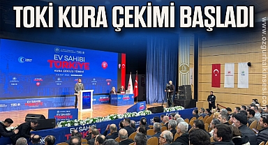 TOKİ KURA ÇEKİMİ BAŞLADI