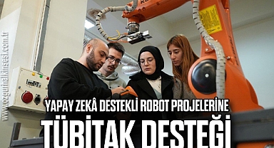 Yapay zekâ destekli robot projelerine TÜBİTAK desteği