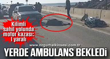 YERDE AMBULANS BEKLEDİ