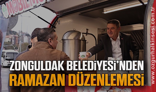 Zonguldak Belediyesi’nden Ramazan Düzenlemesi