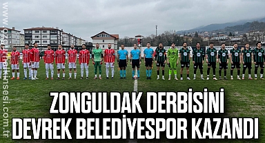 Zonguldak derbisini Devrek Belediyespor kazandı