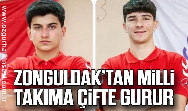 Zonguldak’tan Milli Takıma Çifte Gurur