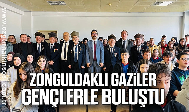  Zonguldaklı gaziler gençlerle buluştu
