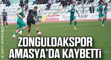 Zonguldakspor Amasya’da kaybetti