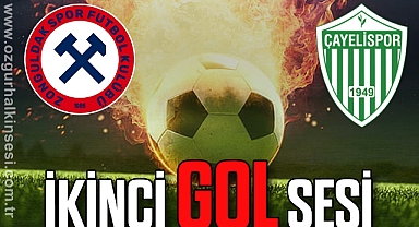 Zonguldakspor Çayelispor maçında ikinci gol sesi