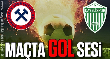 Zonguldakspor Çayelispor maçında ilk gol sesi