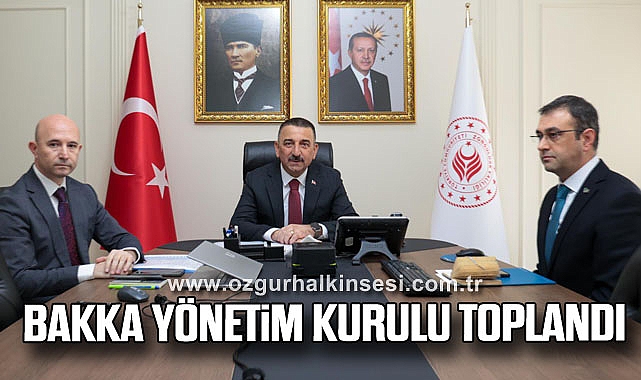 BAKKA Yönetim Kurulu Toplantısı Yapıldı