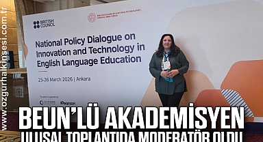 BEUN’lü akademisyen ulusal toplantıda moderatör oldu