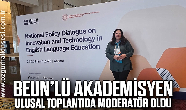 BEUN’lü akademisyen ulusal toplantıda moderatör oldu