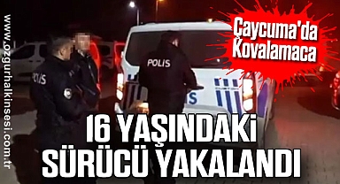 Çaycuma'da Kovalamaca: 16 Yaşındaki Sürücü Yakalandı