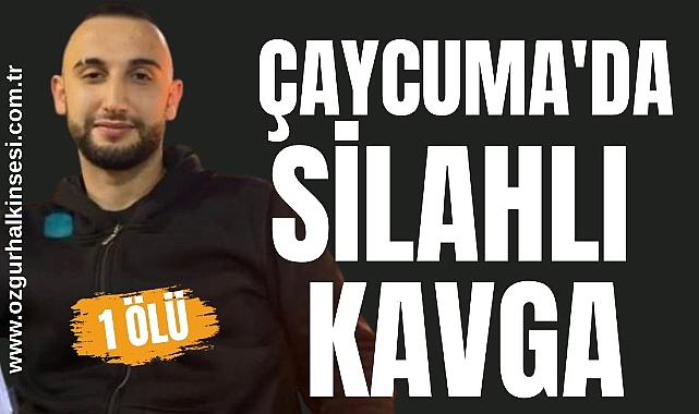 Çaycuma'da Silahlı Kavga