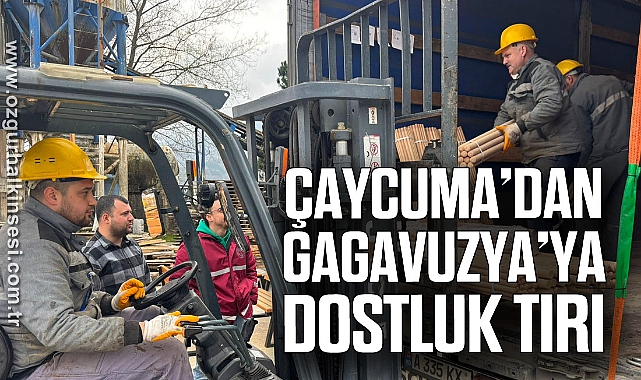 Çaycuma’dan Gagavuzya’ya dostluk tırı