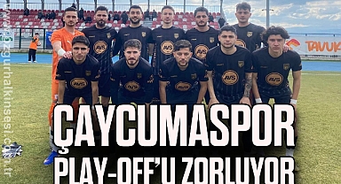 Çaycumaspor Play-Off’u zorluyor